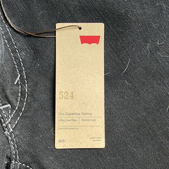 Ultra Low Rise Skinny Levi Jeans - Picture 5 of 5